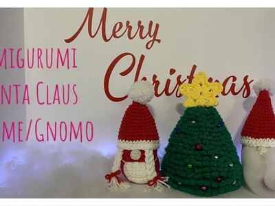 Amigurumi Gnome Santa Claus. Santa Claus gnomo Part.Parte 2