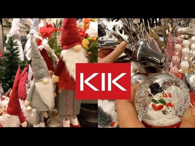 KiK- asortyment na święta- akcesoria, dekoracje, ozdoby na Boże Narodzenie