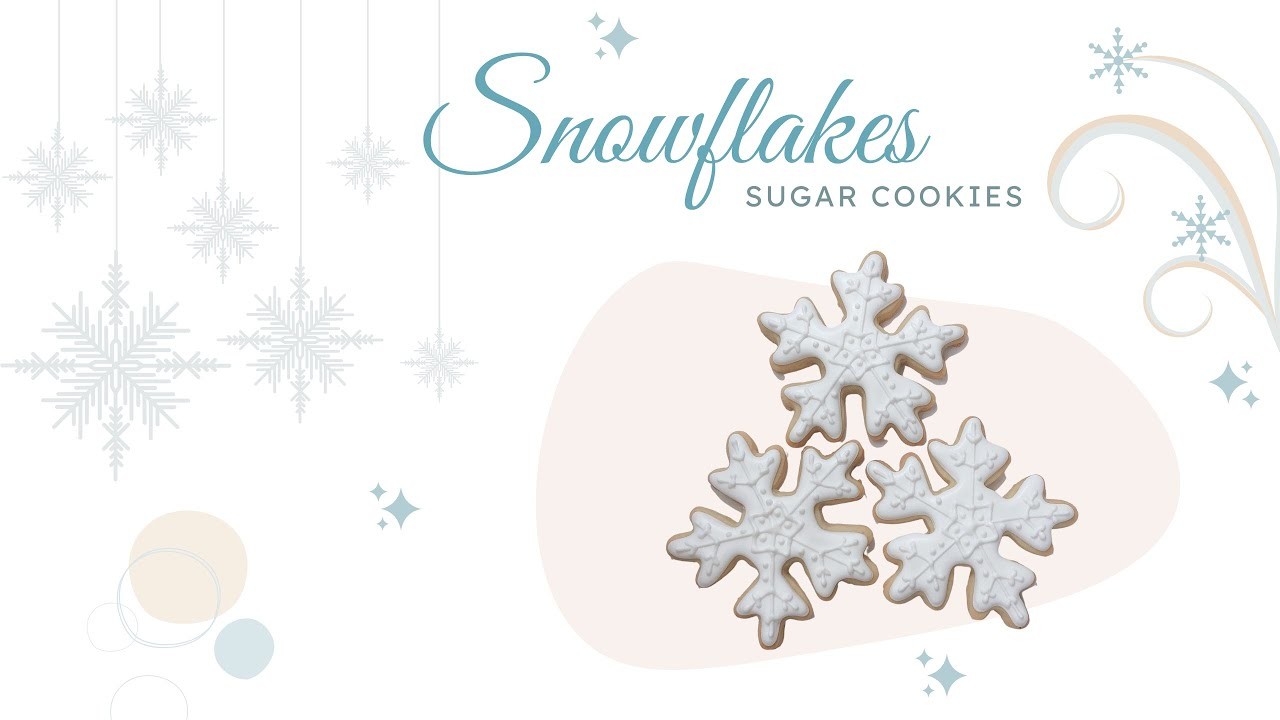 Snowflakes Sugar Cookies