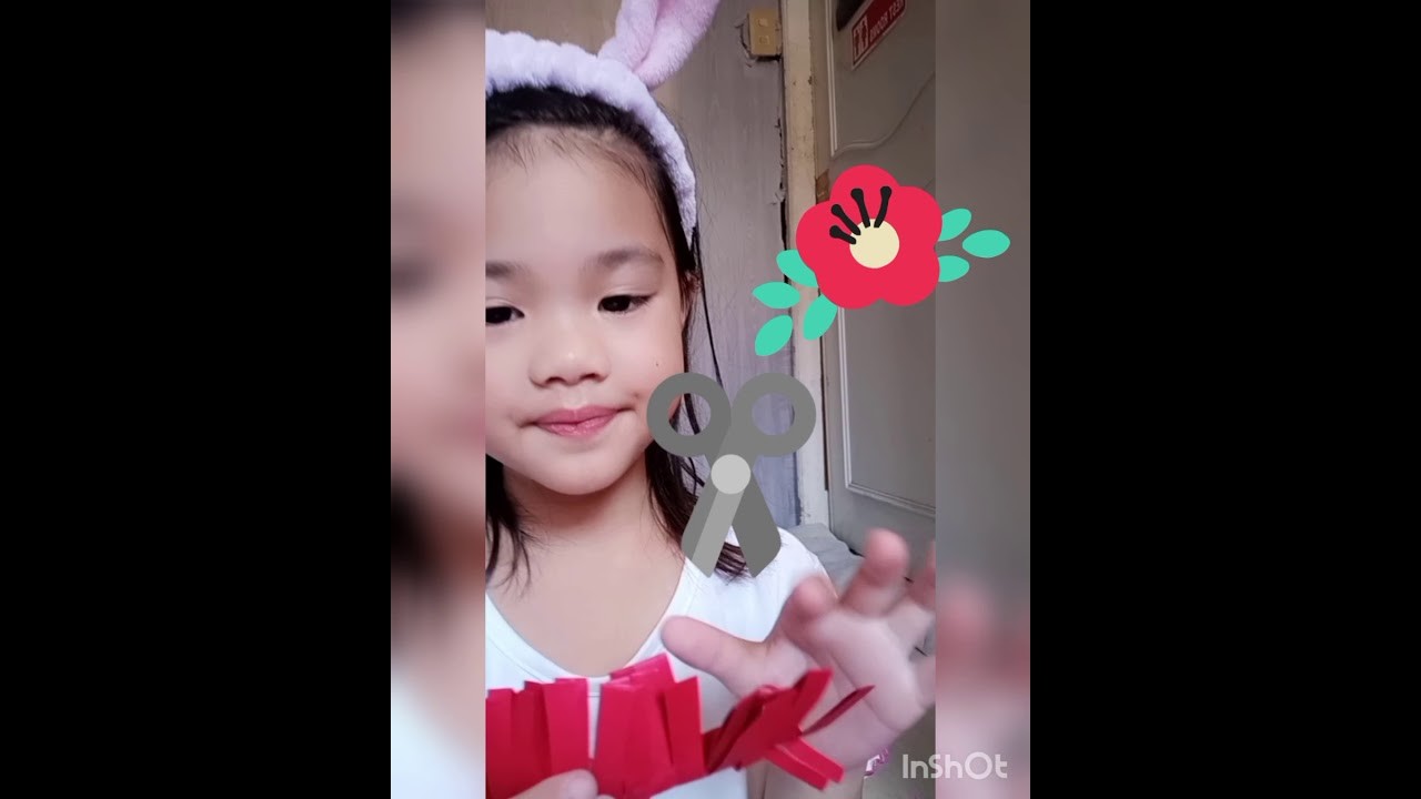 DIY paper flower ???? grade1