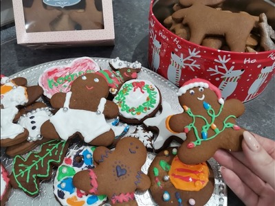 ŚWIĄTECZNE PIERNICZKI NAJLEPSZE SPRAWDZONE CIASTO -  KOLOROWY LUKIER - Gingerbreads