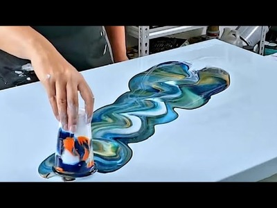 5 Unique and Creative Acrylic Painting Techniques that You MUST Try! ~ Acrylic Pouring