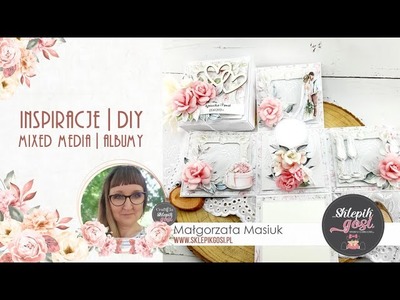 Ślubny Exploding box - design by Małgorzata Masiuk