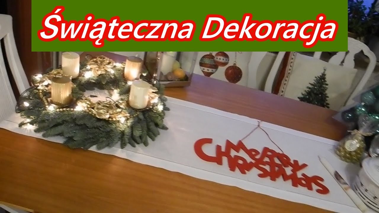 DOMOWE DEKORACJE ŚWIĄTECZNE STROIK #domoweinspiracje #dekoracje .nr.108????????