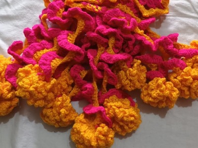Genda ke phool walajhalar.Marigold flower. new toran design.toran banana. jhalar ki design.wandanwar