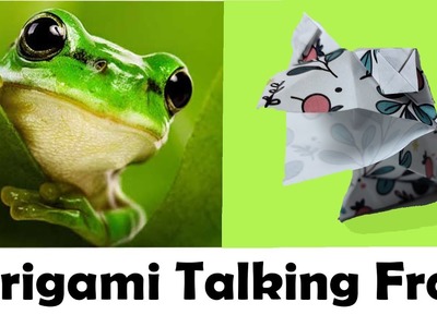 Origami Talking Frog