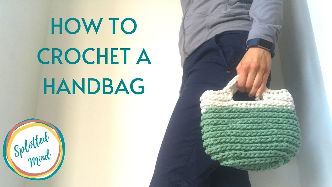 How to crochet a handbag. Jak zrobić małą torebkę na szydełku