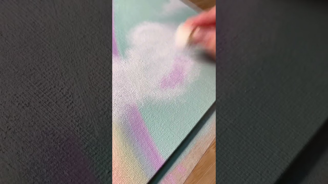 Painting Rainbow Tiktok danah  art