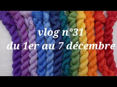 Vlog n°31, du 1er au 7 décembre