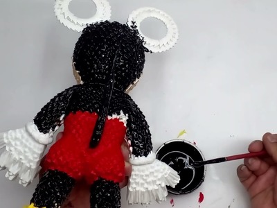 Origami 3D Mickey Mouse - Parte 2.2