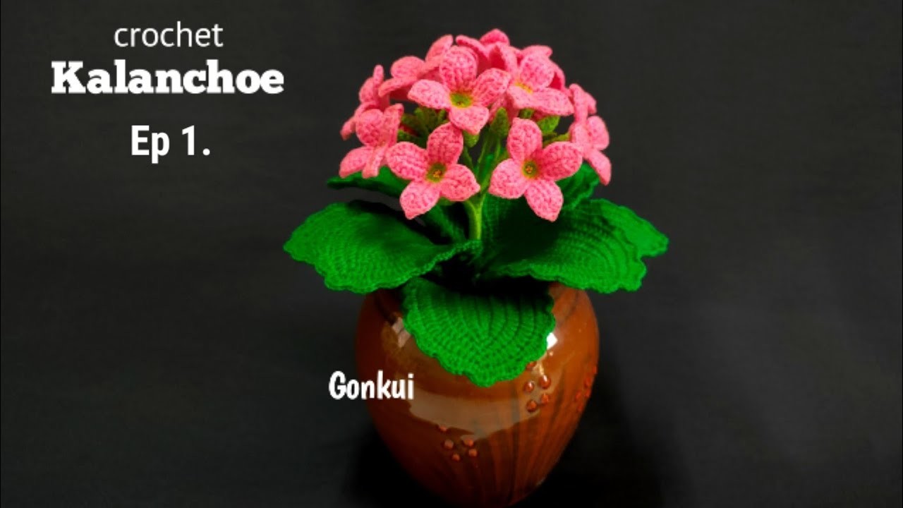 Crochet flower |Crochet Kalanchoe Ep 1. Petals  #crochetflower #crochet #tutorial