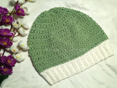 Crochet hat | crochet beanie | craft & crochet | কুশিকাটার টুপি