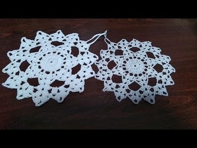 Śnieżynka na szydełku-Crochet snowflake