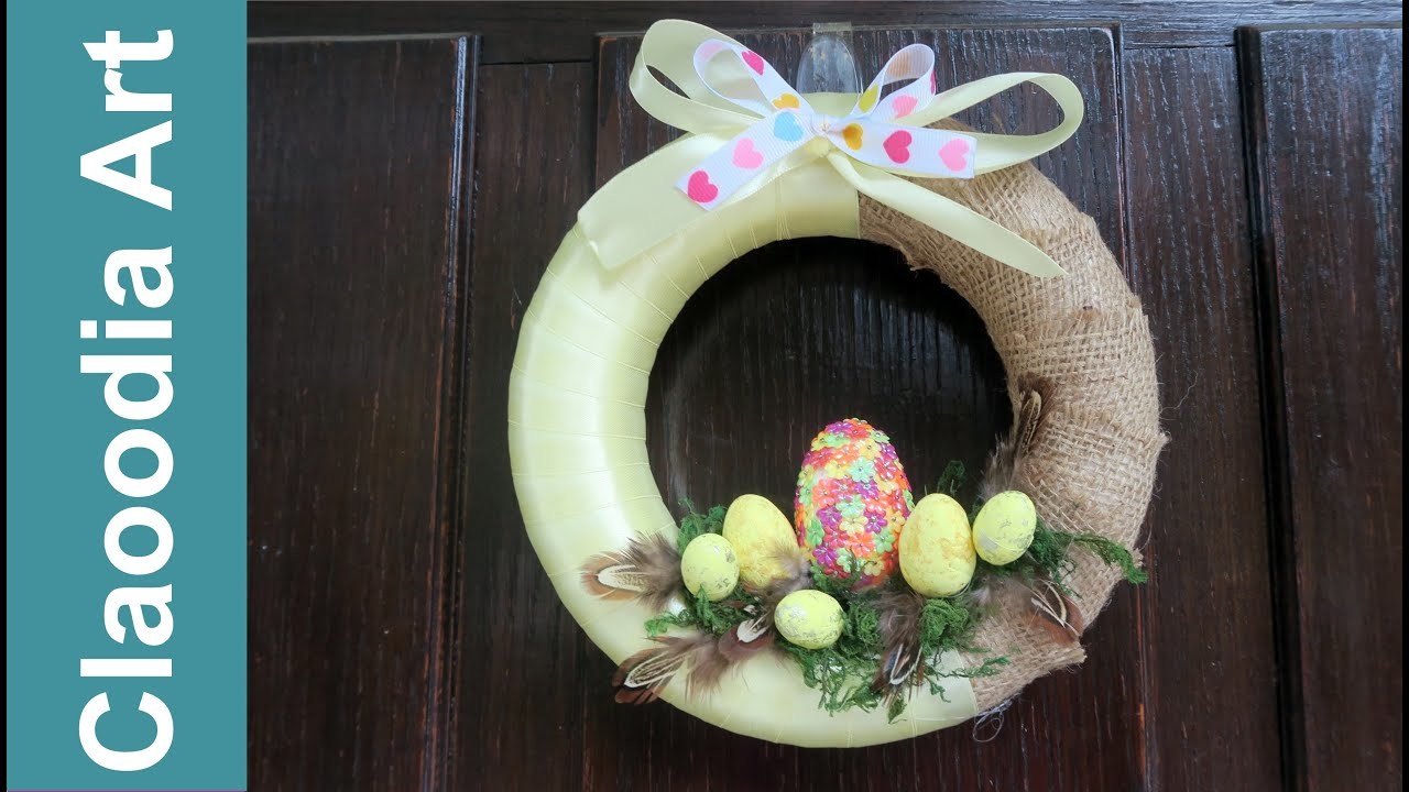 Wianek wielkanocny (DIY, Easter wreath )