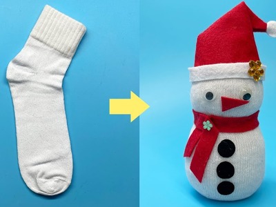 Cách làm Người Tuyết từ Tất | DIY Snowman From Socks | Liam Channel