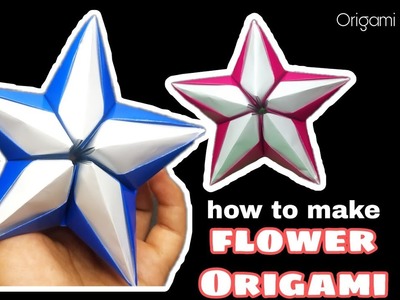 FLOWER ORIGAMI 3D - ORIGAMI BUNGA MUDAH || Origami Creative