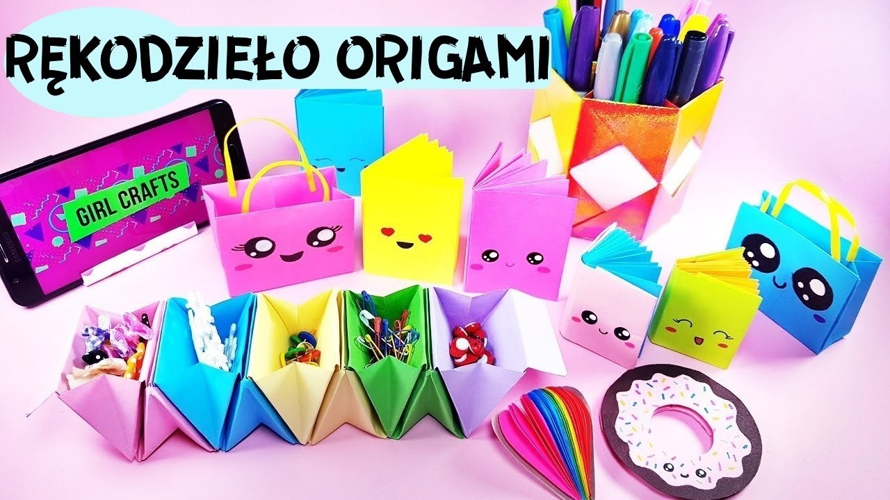 10 COOL PAPIEROWYCH RĘKODZIEŁ DO WYPRÓBOWANIA podczas lockdownu W DOMU  Sztuczki origami
