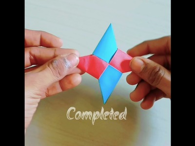 Origami spidy ninja star. #origami#star#shots