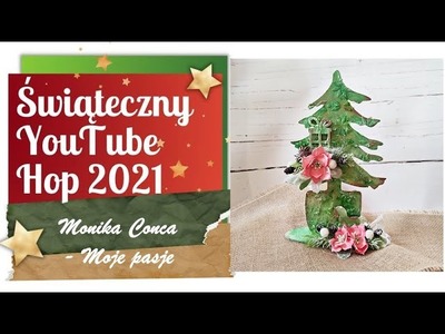 Świąteczny YouTube HOP 2021 - Monika Conca - Świąteczny home decor