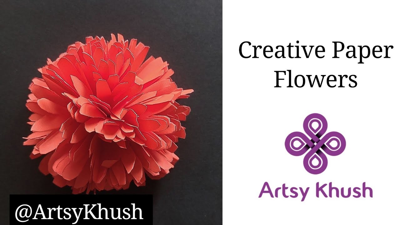 Bowstlye Creative Paper Flower #ArtsyKhush