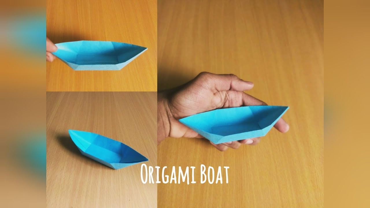 Origami Boat | Paper Boat | Origami | by Abhi's Paper Craft