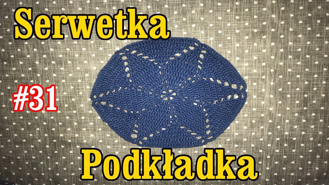 Serweta gwiazda, Podkładka na szydełku (1)  ,crochet , DIY, kurs, tutorial, serwetka szydełkowa  #31