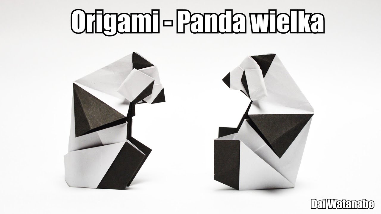Origami - Panda Wielka