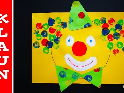 Klaun | Cyrk | Karnawał | Praca plastyczna | Przedszkole. Clown crafts for preschoolers