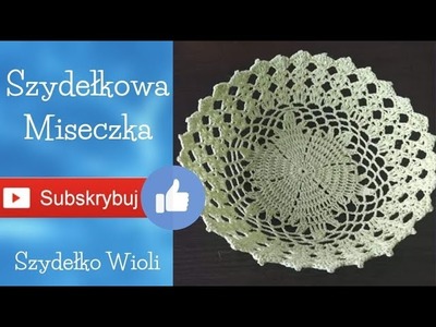 Szydełko Wioli - miska miseczka NOWY WZÓR.crochet.handmade