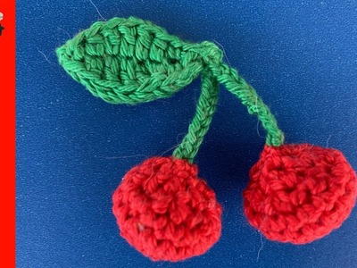 Crochet Cherry Bunch Tutorial - Beginner Crochet Tutorial