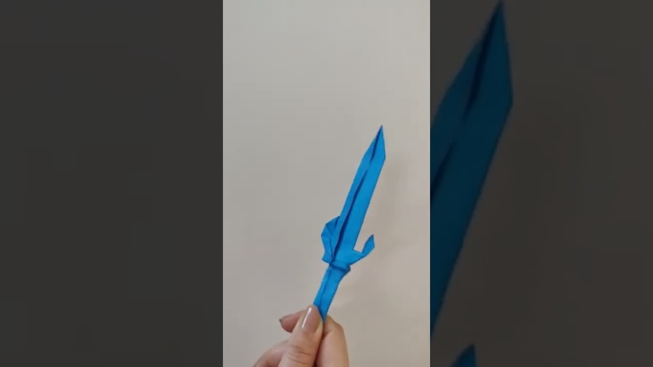 DIY Sword Origami | Ninja sword paper Origami 3d | Easy Origami