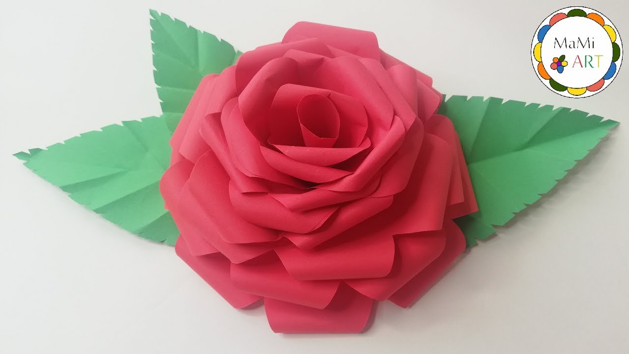 Jak krok po kroku zrobić śliczną różę z papieru