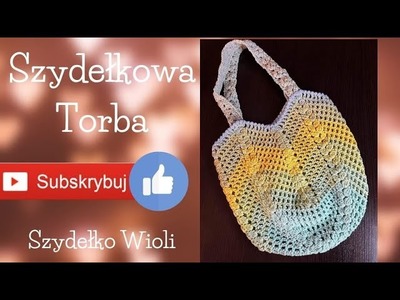 Szydełko Wioli  - torba. siatka. bag. city style. handmade. croche