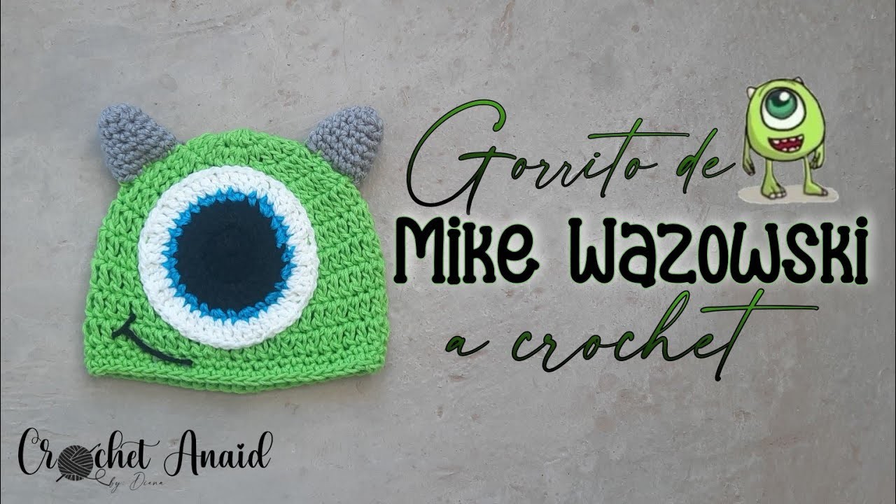 GORRITO DE MIKE WAZOWSKI | A Crochet | Crochet Anaid