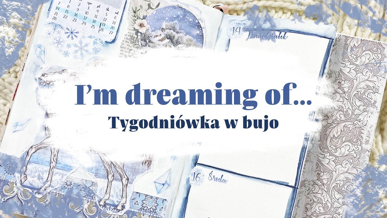 ✨I'M DREAMING OF. ✨ | Trzeci tydzień lutego w bullet journal | Weekly plan with me