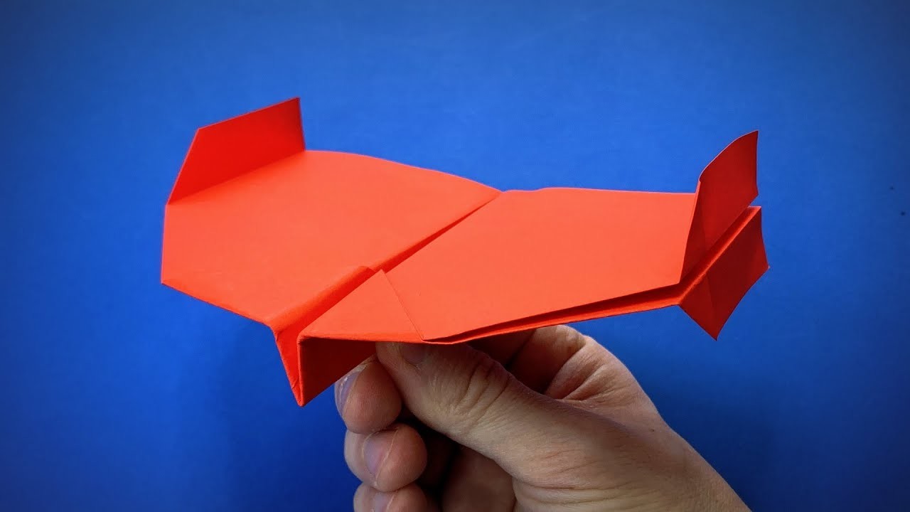 Jak zrobić papierowy samolot kosmiczny | Samolot origami
