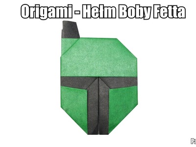 Origami - Hełm Boby Fetta (Paweł Puklicz)