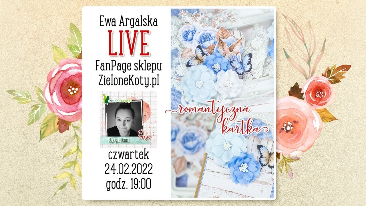 Romantyczna kartka - LIVE z Ewą Argalską