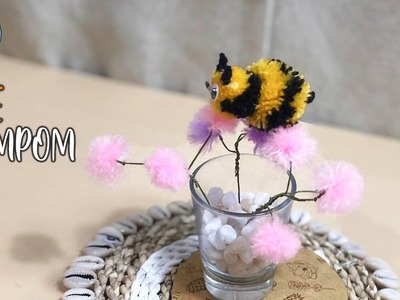 DIY - Pompom bee | LUCKY HAWWA