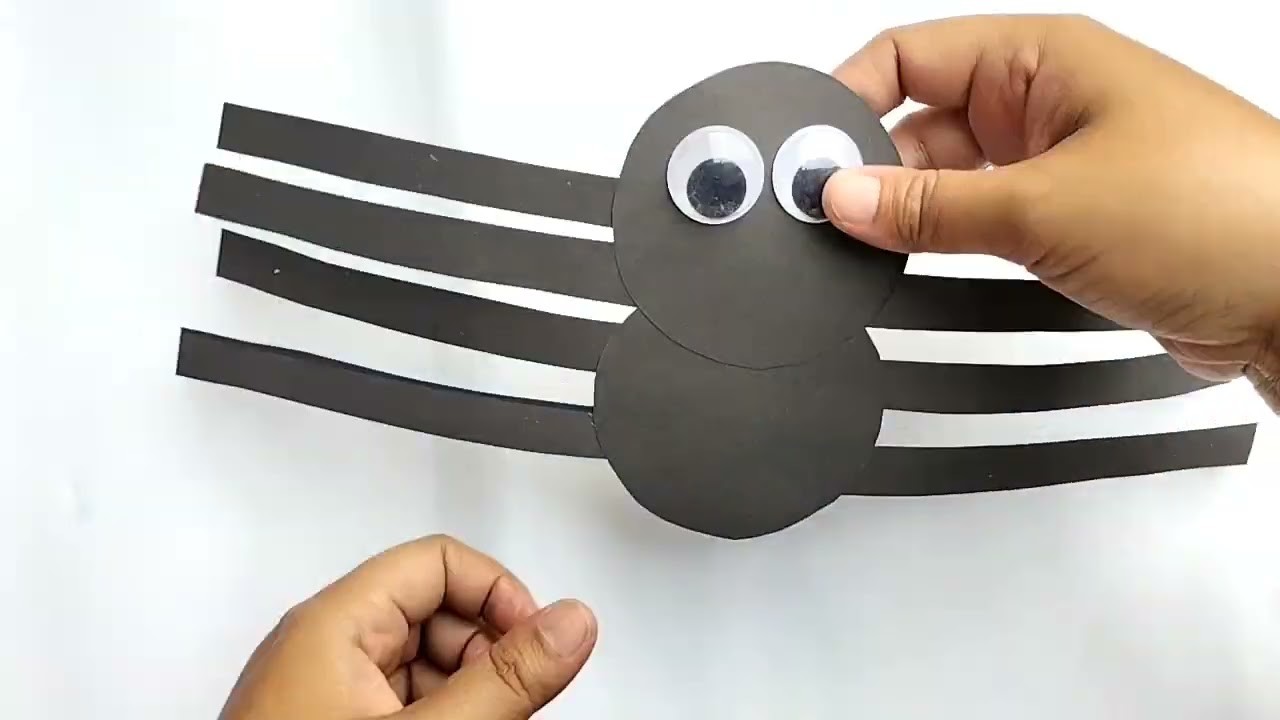 Itsy bitsy spider - paper craft