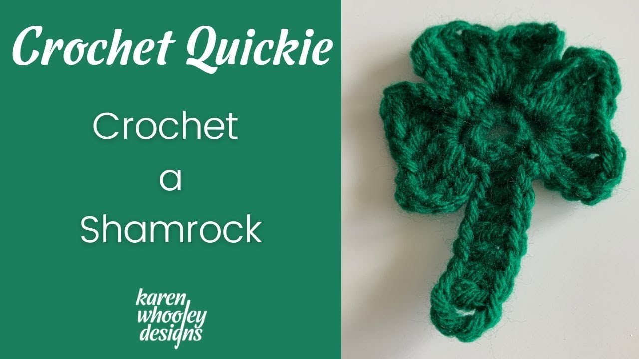 Crochet a Shamrock