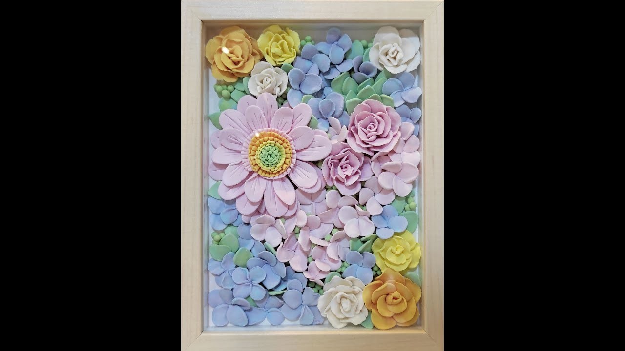 Flower | Clay | Mother's Day | Father's Day | Decorations | Gifts | Festival | DIY | theartclass美術堂
