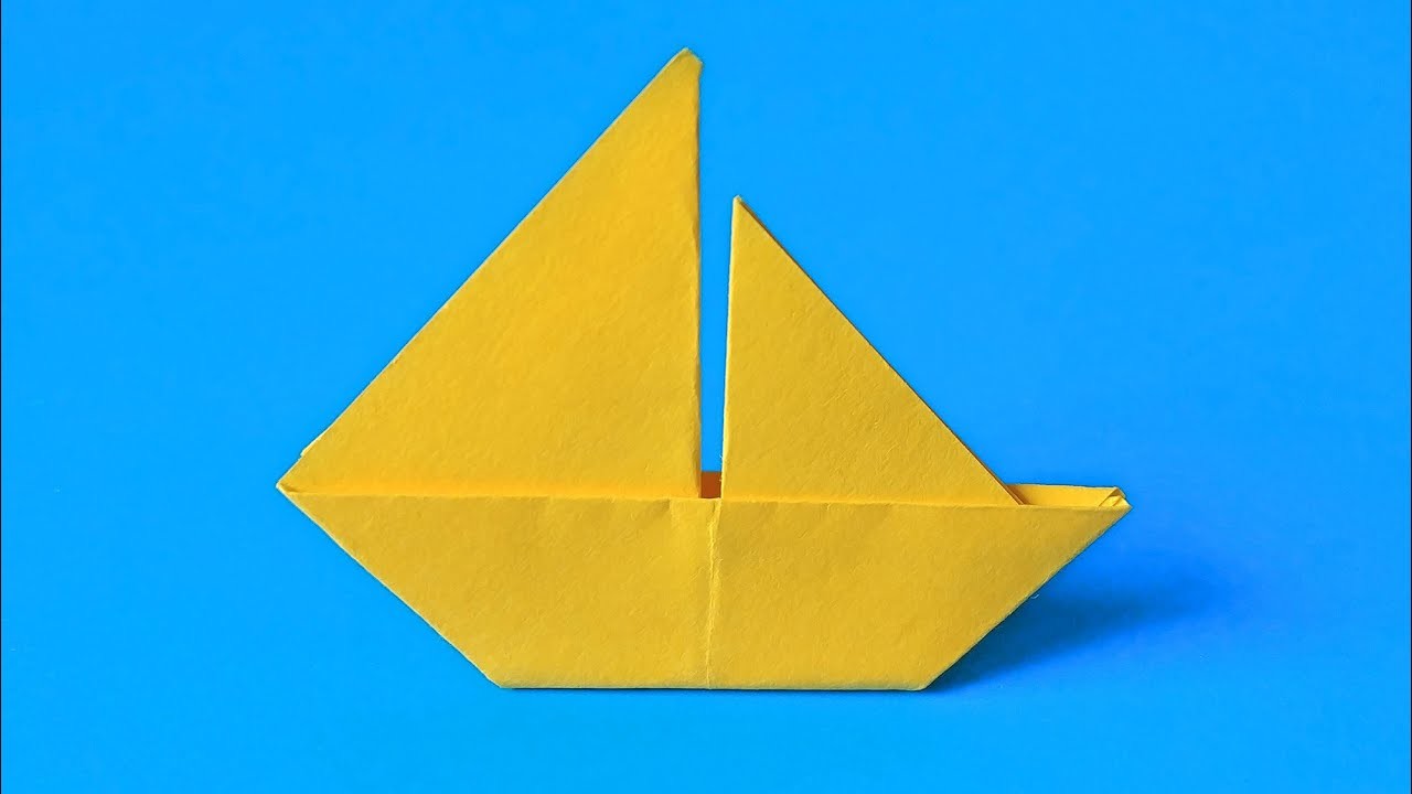 Jak Zrobić Łódkę Z Papieru ⛵ Łódka Origami || How to make Paper Boat