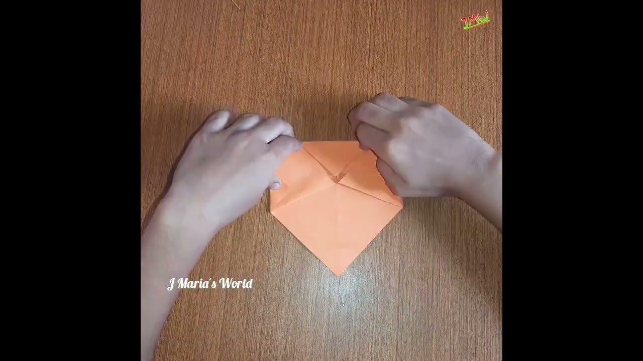 Origami tiger face