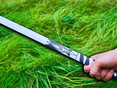 Jak zrobić łatwy papierowy miecz | Papierowa Katana| Broń papierowa DIY Ninja