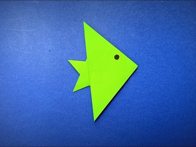 Origami Ryba | Jak Zrobić Rybę z Papieru | Origami dla Dzieci | łatwe origami