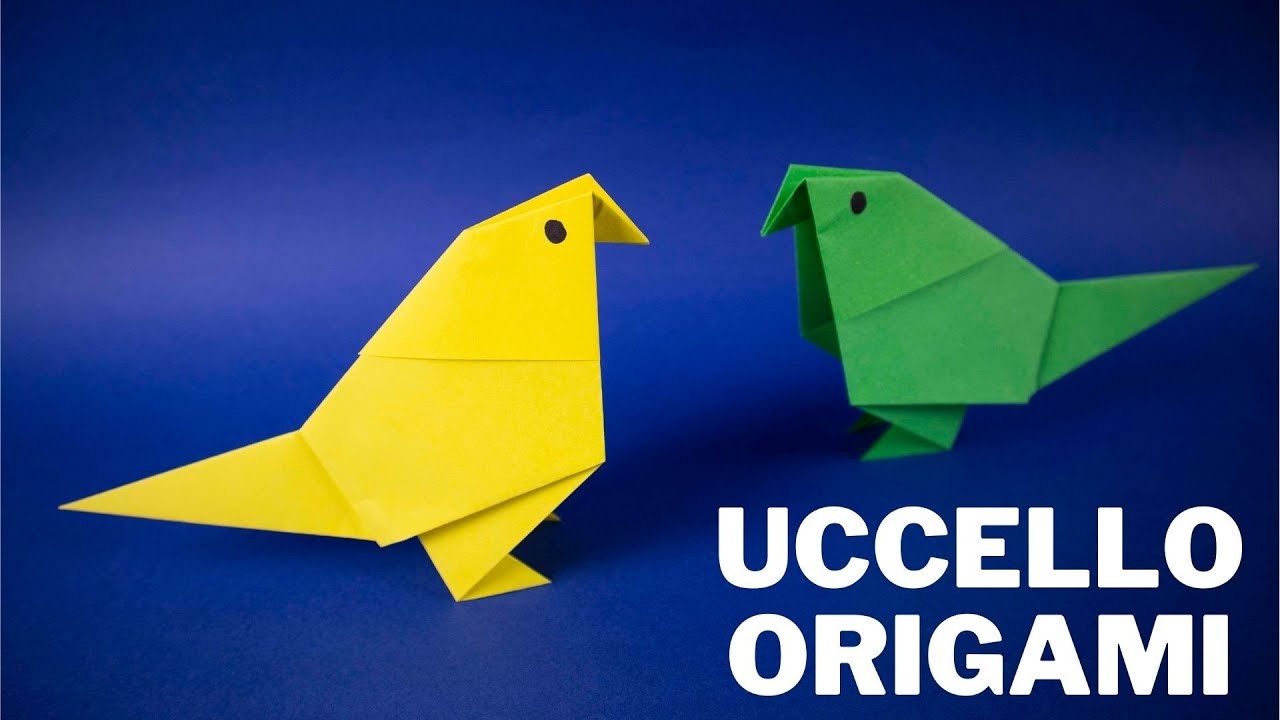 Uccello di Carta ❤️ Come fare un uccello di carta | Origami Bird Tutorial