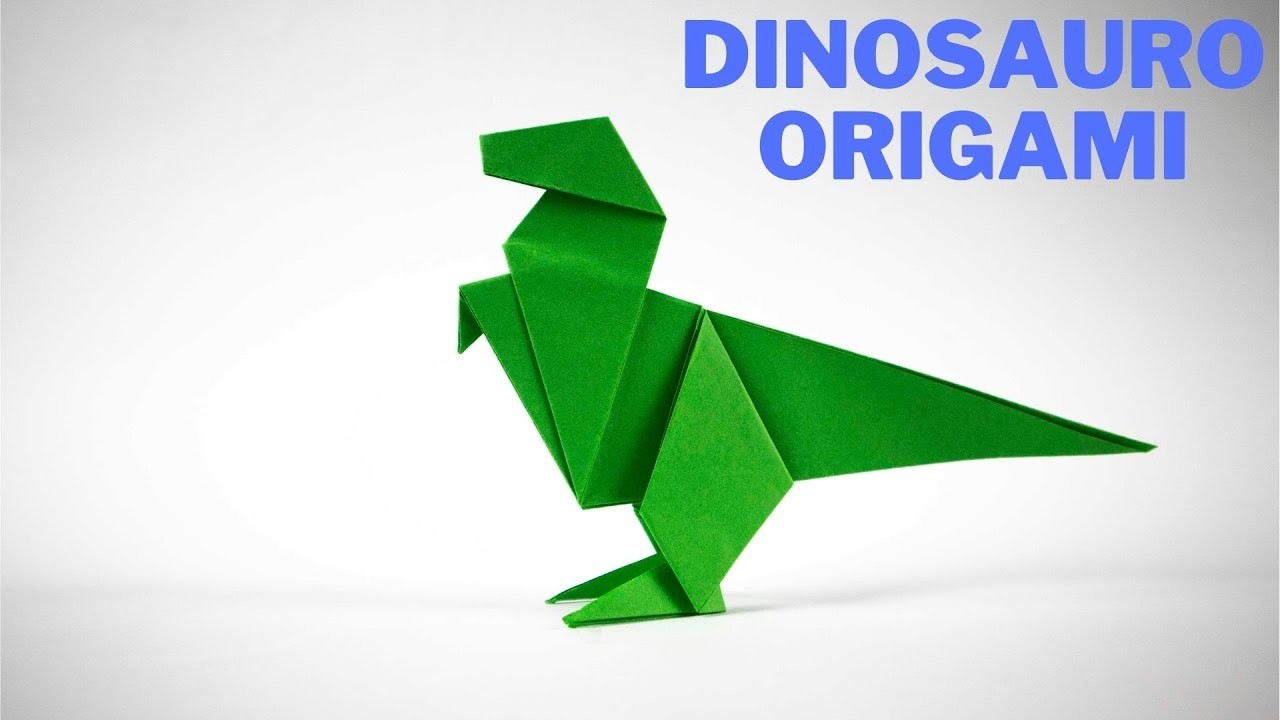 Dinosauro Origami | Come fare un dinosauro origami ????