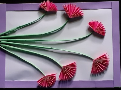 Flower Frame | Paper Flower | Wall Hanging | Wallmate