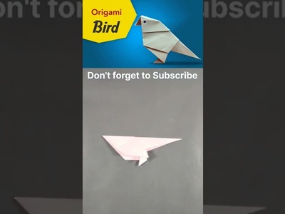 Easy Origami Bird